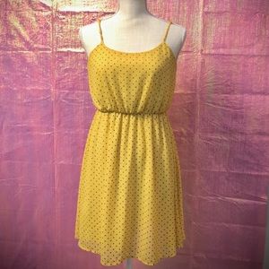 Yellow Polka Dot Dress